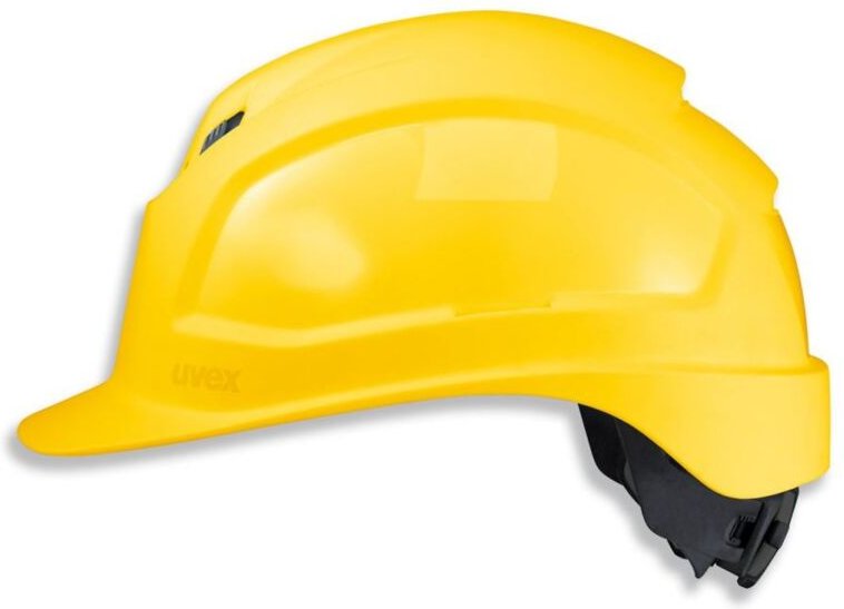 Schutzhelm pheos IES Farbe gelb mit Belüftung