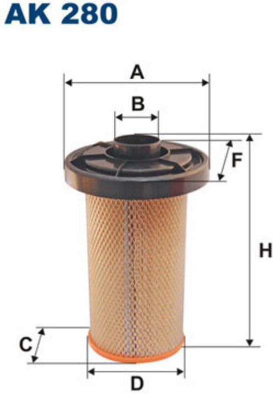 Luftfilter Ak280 Filtron