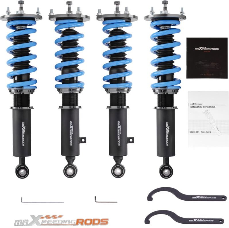 Gewindefahrwerk Dämpfung härteverstellbar for Toyota Supra MA70 GA70 JZA70 gt