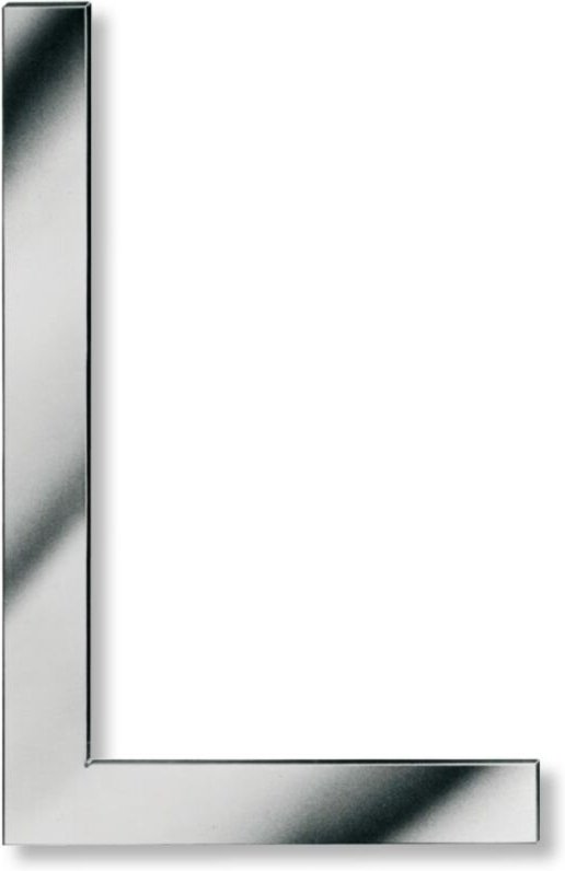 Ultra Präzision - Schlosserwinkel flach Normalstahl 500x280 mm