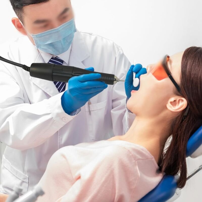 Mikromotor-Handstück 35000rpm Mikromotorgriff für Polierer Schmucklabor Polieren