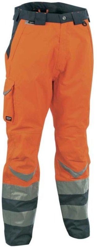 Cofra Winter-Warnschutzhose wind- und wasserdicht orange 54