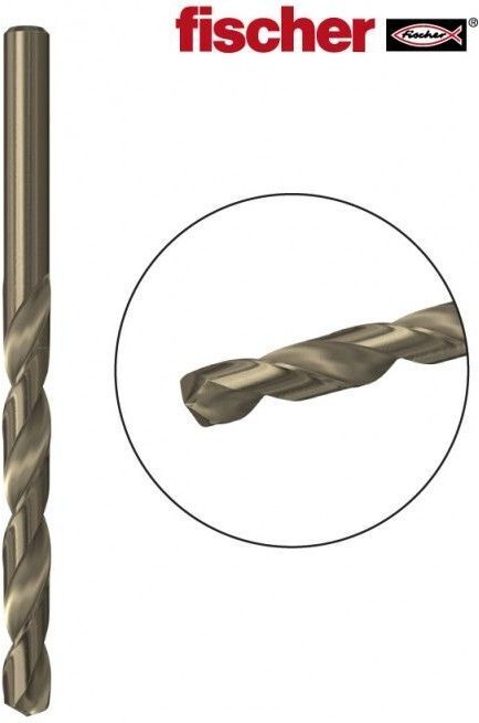 Metall-Bohrer hss-co 4,5x47/80 / 1k 530504 Fischer