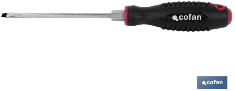 Cr-Molybdän-Schraubendreher mit Sechskant Sl-6,5x150