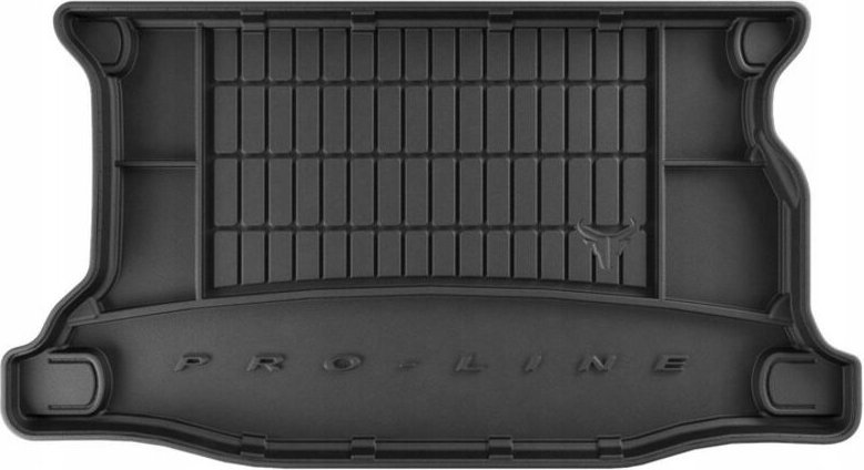 Gummi-Kofferraummatten-Einsatzteppich HONDA Jazz 2 Hatchback 2002-2008 TM