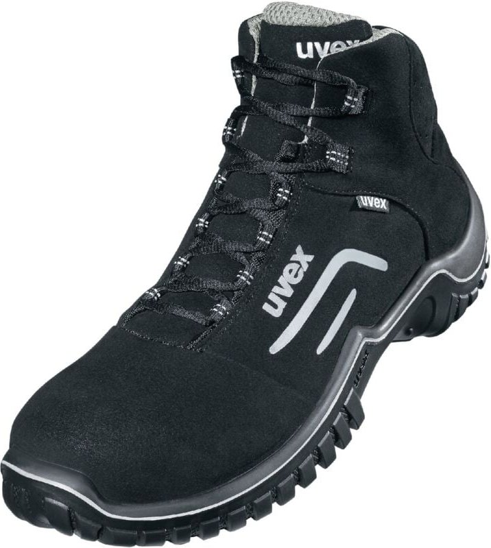 Uvex Motion Style Arbeitsschuhe - Sicherheitsstiefel S2 SRC ESD - Schwarz: 40