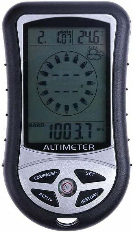 Höhenmesser Thermometer Barometer Kompass Multifunktion, v Sportausrüstung