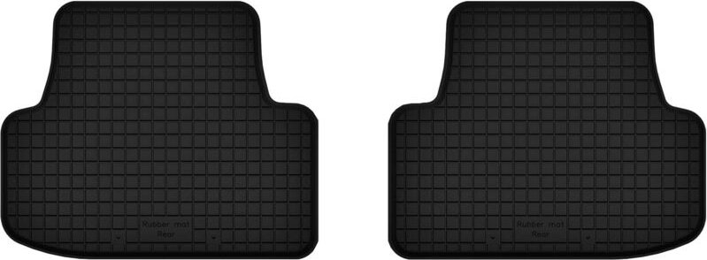 Gummi-Fußmatten hinten (2 Stück), Universalmodelle: Audi Q2 Crossover (2016-)