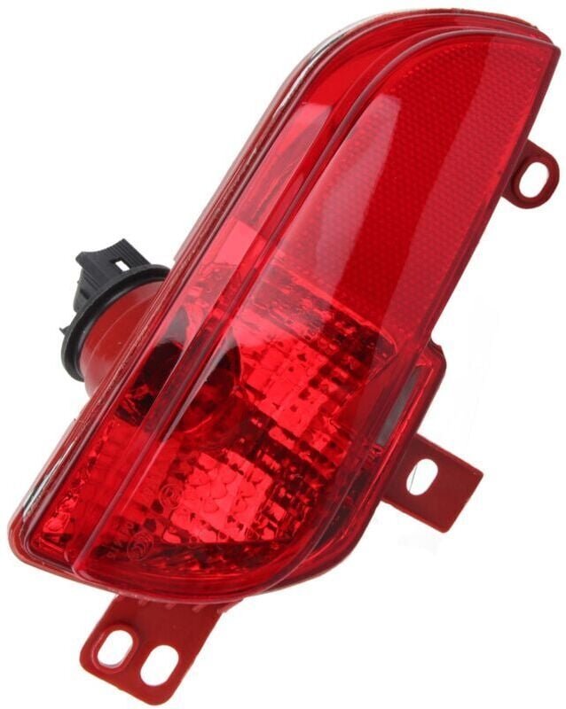 Linke Nebelschlussleuchte, Baugruppe 6350HA, rotes Gehäuse, Ersatz, passend für Peugeot 206+ 2009–2012, von DEBUNS