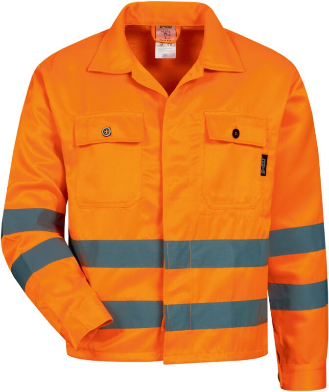Gr .62 ALOIS WARNSCHUTZ-BUNDJACKE orange ALOIS HIGH VIS WAIST JACKET