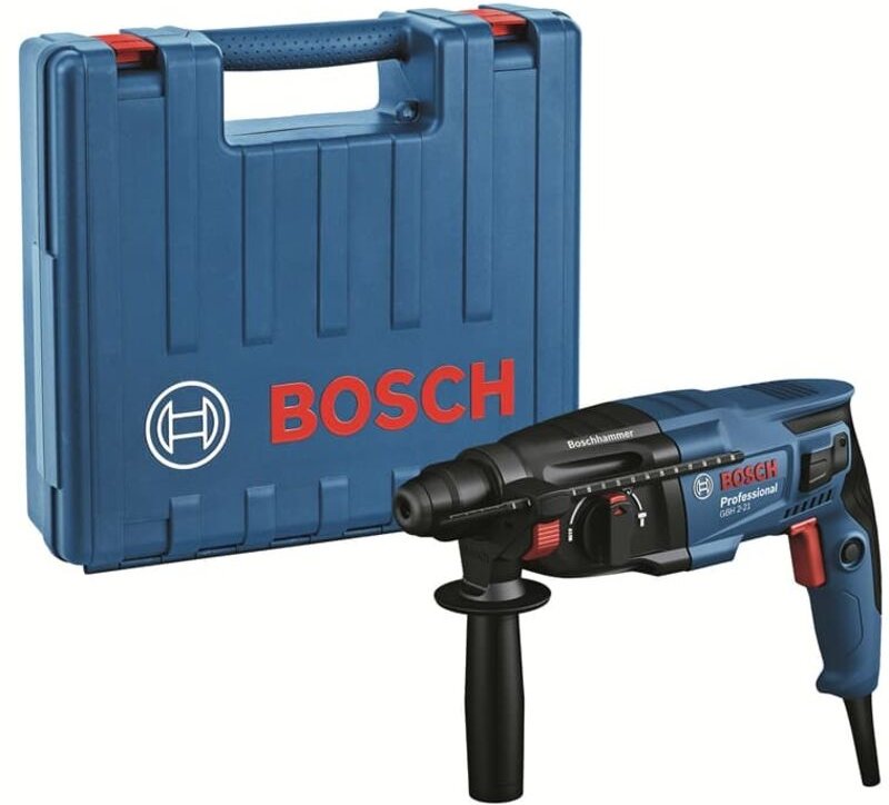 Bosch Bohrhammer mit sds plus gbh 2-21 im Handwerkerkoffer