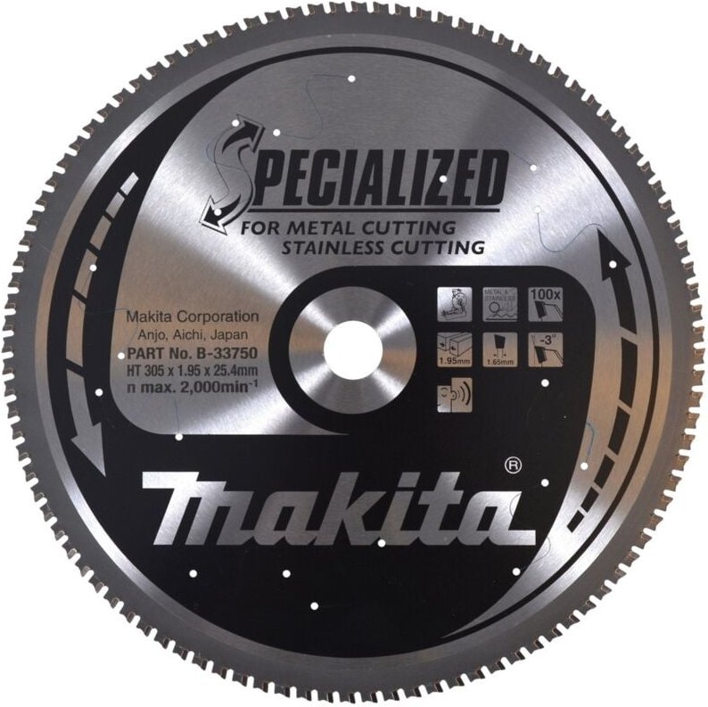 Specialized Sägeblatt 305x1x100Z - Makita