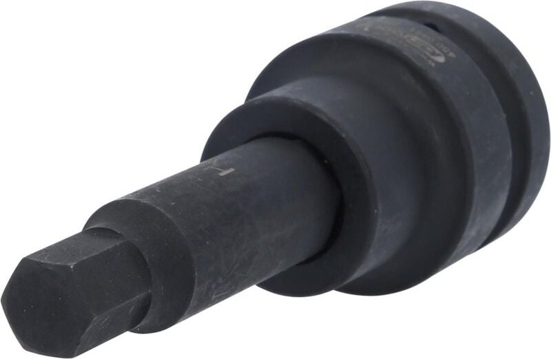 1' Kraft-Bit-Stecknuss Innensechskant, lang, 17mm