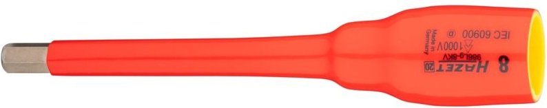 Hazet 986Lg-8KV Schraubendreher-Nuss 1/2" VDE 8 mm