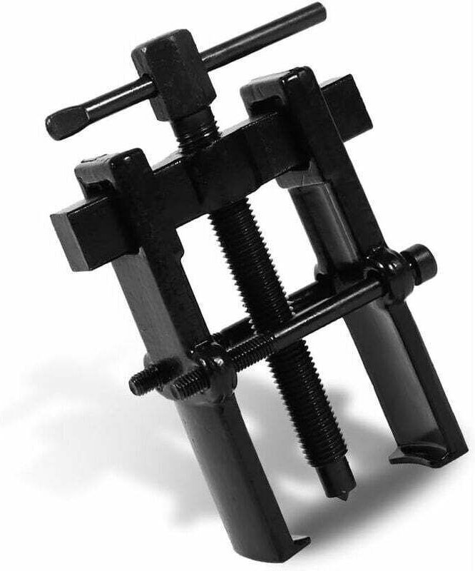 Verstellbarer Zweiarm-Lagerabzieher aus Kohlenstoffstahl - gerader Abzieher für Pumpe und Riemenscheibe, 3 Zoll (38 x 65...