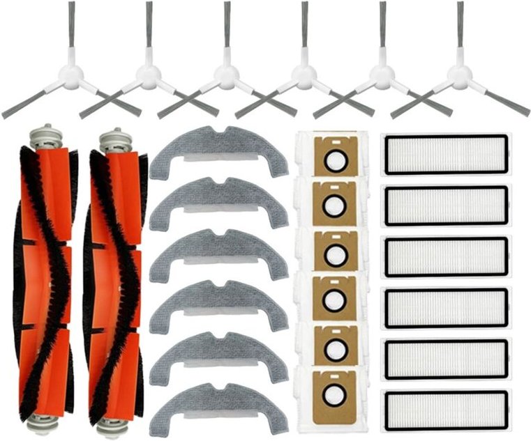 Teile Zubehör Hepa-Filter Mopp Tuch Lappen Staub Tasche