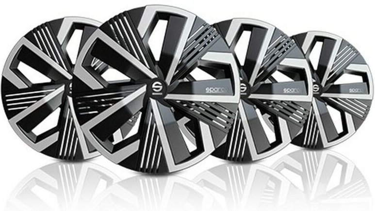 Radkappe Goodyear Nagoya Schwarz/Silberfarben 15" 4 Stück