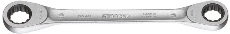 Doppel-Ringratschenschlüssel 8x9mm, 4 r 8X9, 2306719 - Gedore