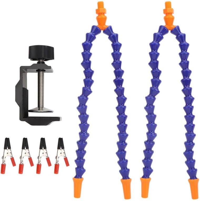 Flexibler 4-armiger Lötständer, blau, ultrakompaktes Design, leicht zu transportieren, zur Reparatur und Befestigung von...