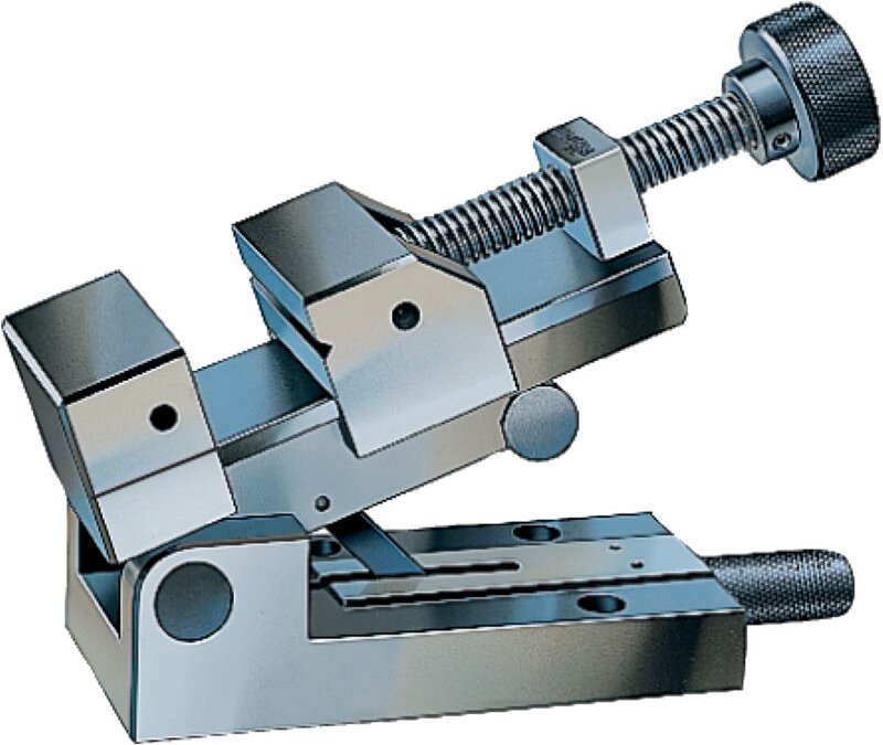 Röhm Präzisionsspanner PS-SV, Größe 1, Backenbreite 70, Schwenkachse vorn - 370778