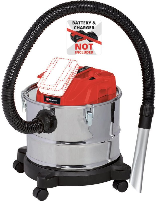 Akku-Aschesauger te-av 18/15 Li c Solo 18 v Aschesauger - Einhell