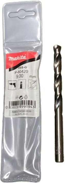 Bohrer hss-g 9,0 x 125 mm P-60420 - Makita