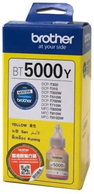 Original Tintenpatrone Brother BT5000Y Gelb