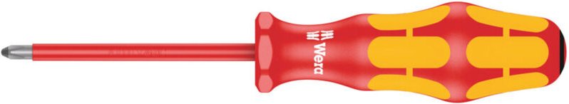 Vde Kreuzschlitz-Schraubendreher Pozidriv 1x 80mm pz - Wera