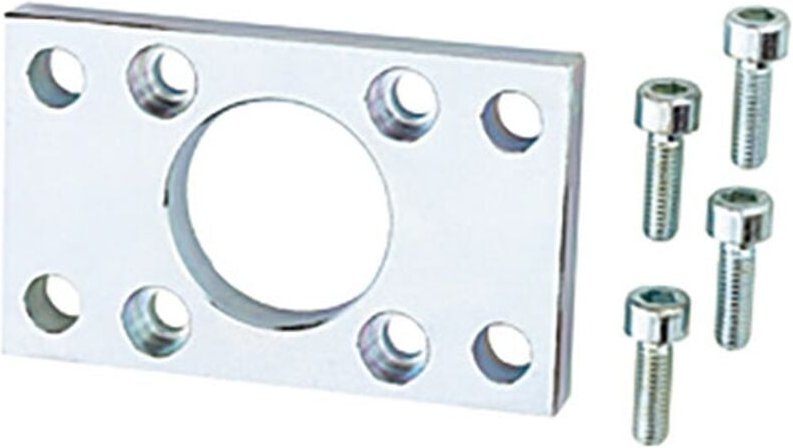 Riegler Front- oder Bodenflansch, ISO 15552, ISO 21287, Kolben-Ø 100