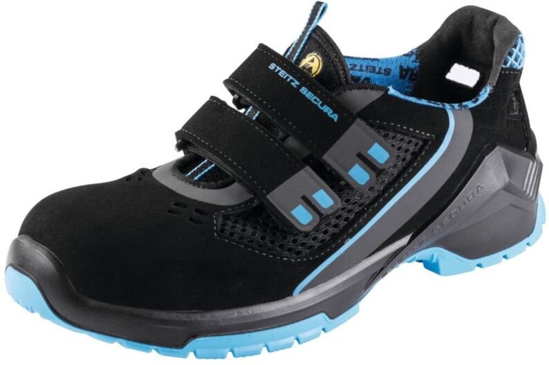 STEITZ SECURA Sandale schwarz/blau VD PRO 1000 SF ESD, S1P XB, EU-Schuhgröße: 39