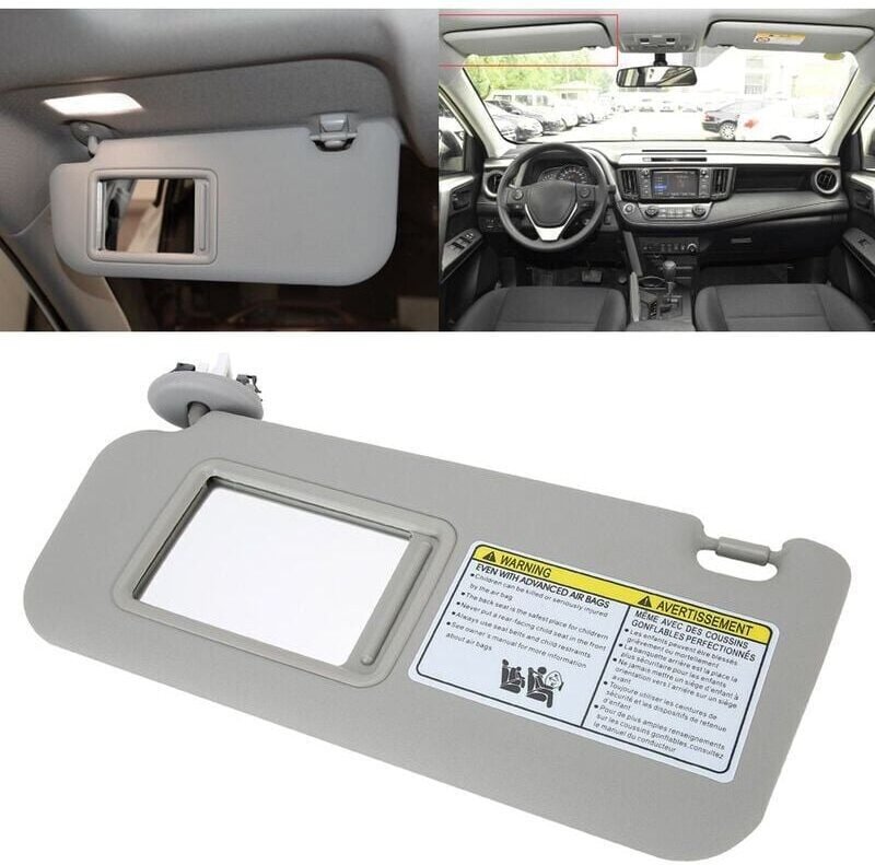 Linke Sonnenblende für Seat Leader, 74320-42501-B2, für RAV4 2006-2009, Grau