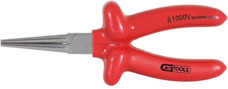 Ks Tools 1000V Langbeck-Rundzange, 160mm - 117.1290
