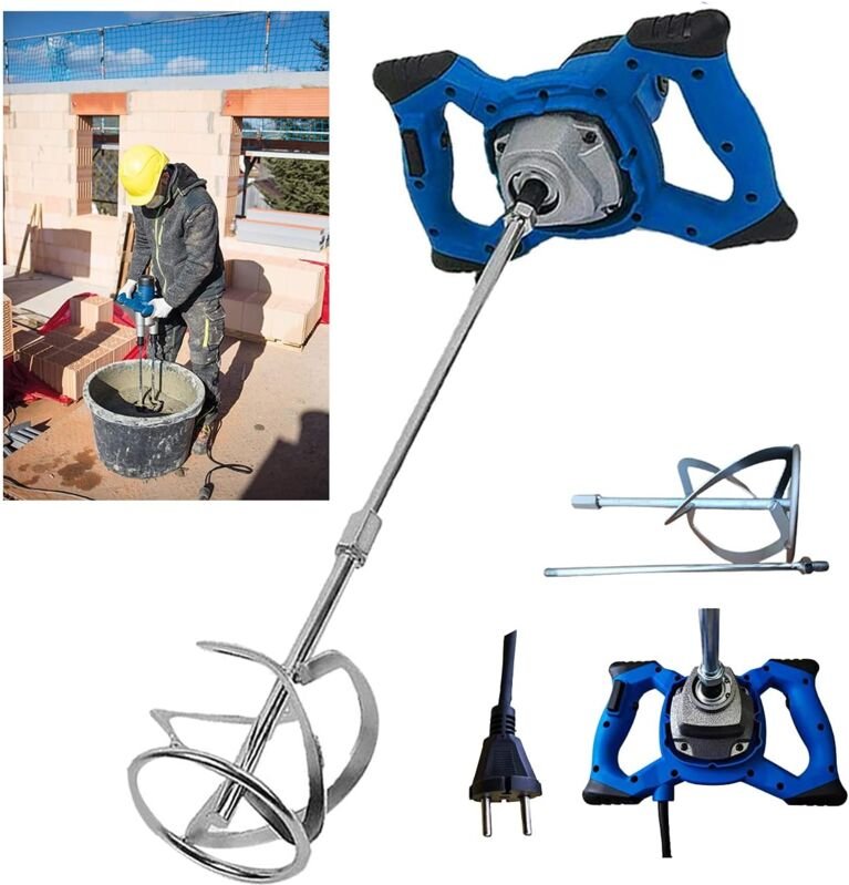 Profi Rührwerk Handrührwerk Mörtelrührer Betonmischer 6-Gang einstellbar inkl. Rührer 120mm