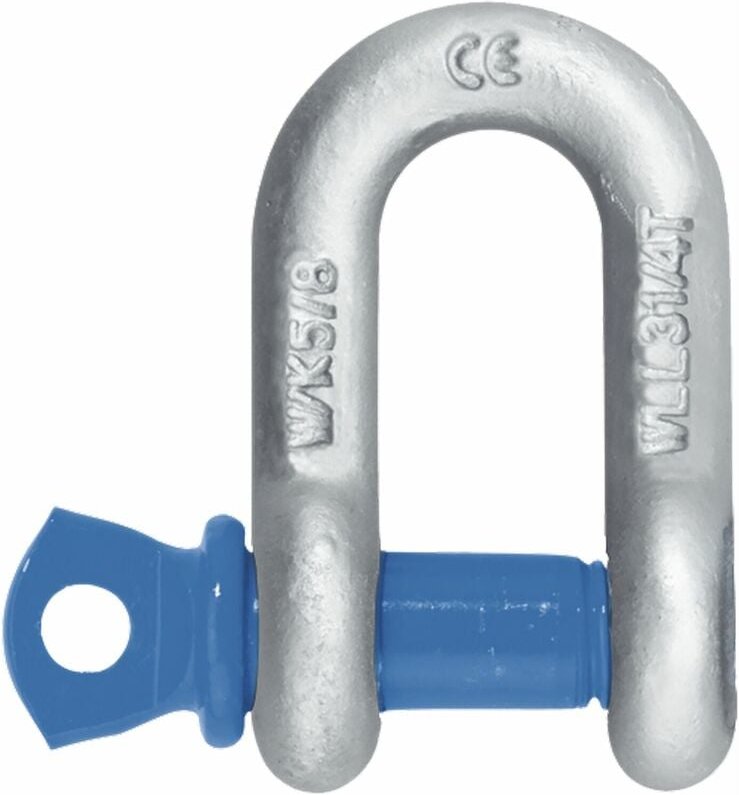 Schäkel Hochfest gerade mit Augenbolzen NG 1/2'' feuerverzinkt
