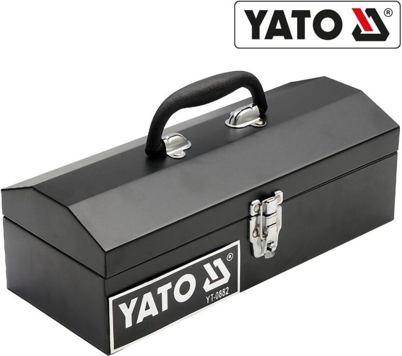 Metall-Werkzeugkasten 360x150x115 mm / YT-0882 / Yato