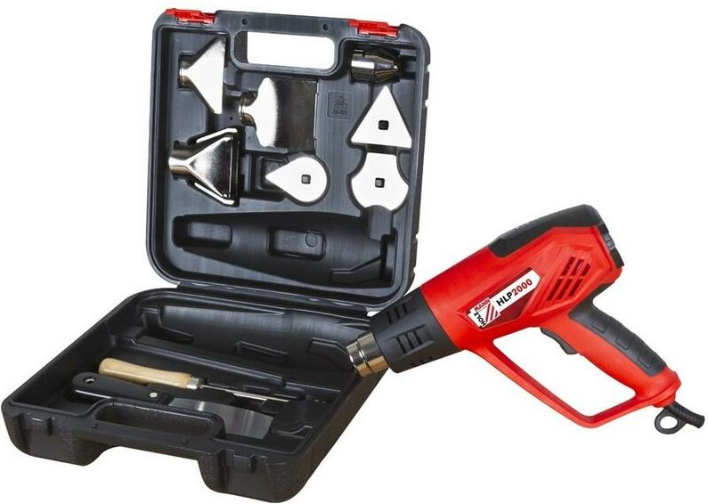 Holzmann - 230V heissluftpistole heissluftgeblase heissluftfon + zubehor HLP2000