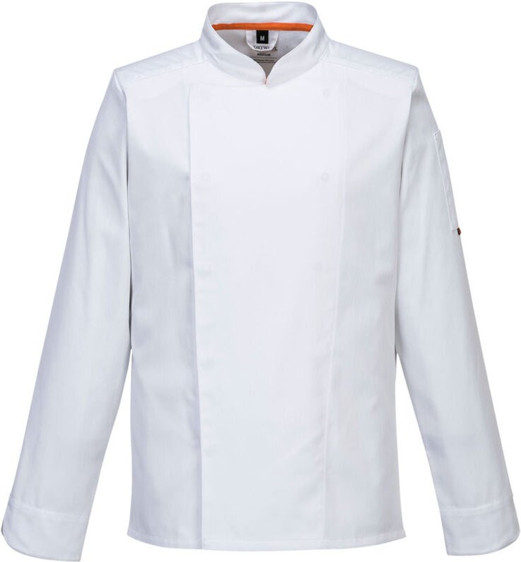 Küchenjacke Meshair Pro L/S - Größe XS - Weiß - Portwest