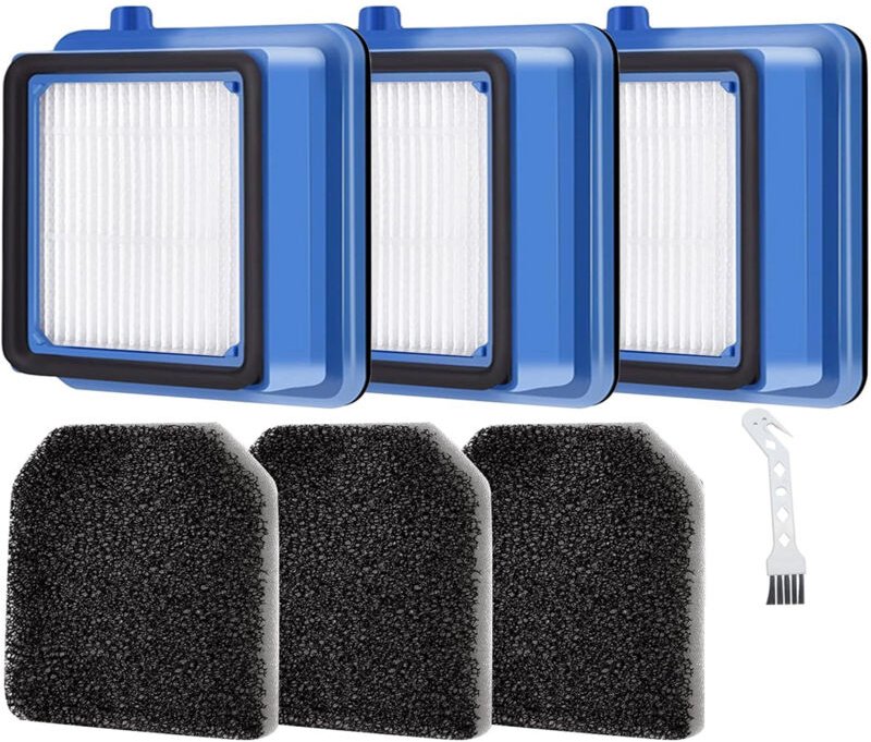 Electrolux Staubsaugerfilter, 3 Ersatzfilter für Staubsauger der Modelle Q6, Q7, Q8, WQ61, WQ71 und WQ81