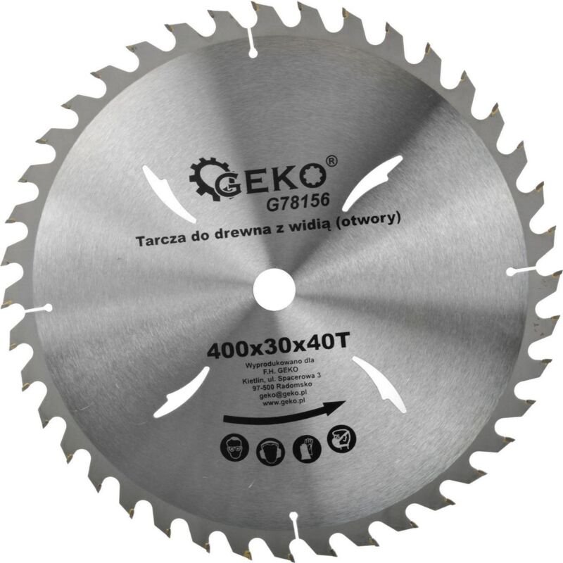 Geko Professionelle Handkreissäge Carbon 400 mm