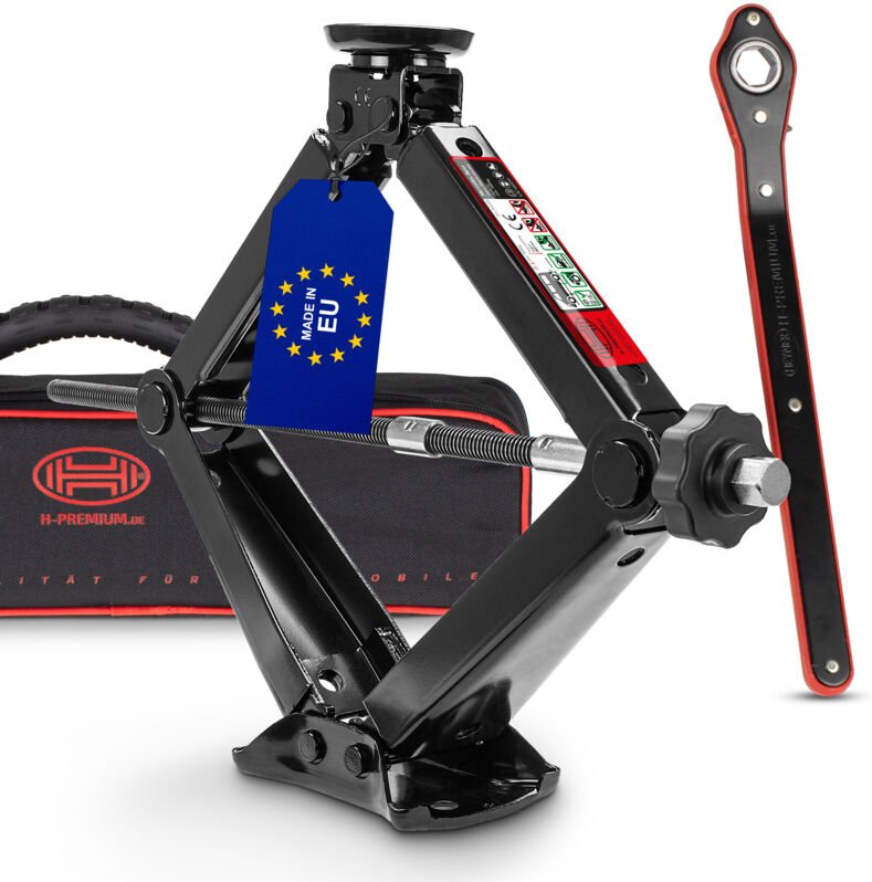 HEYNER® OEM Wagenheber Erstausrüsterqualität Scherenwagenheber Mercedes Vito/Viano/Metris/V-Klasse bis 1580 kg