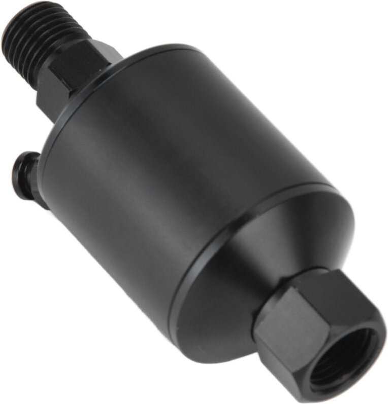 1/4 Zoll Wasser- und Ölabscheider, 1/4 Zoll NPT Luftkompressor Wasserabscheider Druckluftfilterregler 3,3 x 1,4 Zoll (Sc...