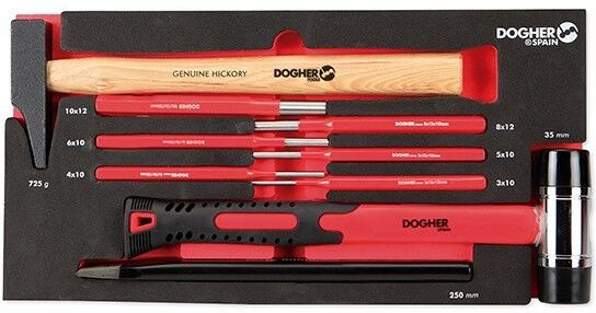 Percussion Kombitasche 9 Stück 1/3 Dogher 728-080