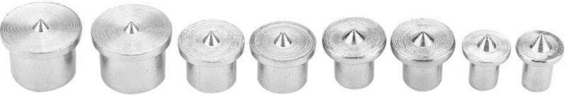 8-teiliges Dübel- und Zapfenzentrierset für präzises Bohren, Dübelzentrierer für die Holzbearbeitung, Zapfenausrichtwerk...