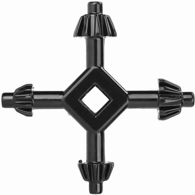 4-in-1 Bohrfutterschlüssel, Bohrfutterschlüssel, 4-Wege-Kreuzschlüssel für Bohrfutter, Bohrmaschinen-Bohrfutterschlüssel...