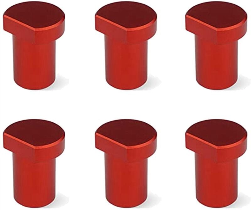 6 Backen zum FläChenspannen, Alu-Schraubstock FläChenspannen auf Tischen mit 20Mm Bohrung