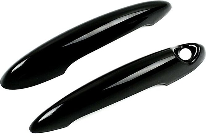 2 Stk. TüRaußEngriff AutotüRgriff Schwarz GläNzend für S R50 R52 R53 R55 R56 R57 R58 R59 R61