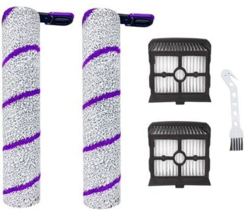Hauptseitenbürsten-Filterset mit HEPA-Filtern, Zubehör kompatibel mit dem kabellosen Staubsauger S1 Max Ultra, Walzenbür...