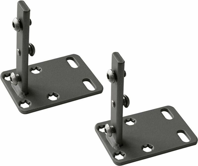 Peka - Fronthalter-Set kb 150 mm, Slim, Stahlblech Anthrazit