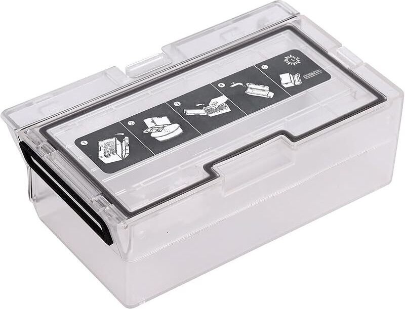 FOREHILL Staubfilterbox für Roborock S8, S8+, S8 Pro Ultra und S8 Plus Saugroboter – Weiß