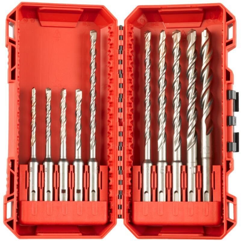 MILWAUKEE SDS-PLUS BOHRER-SET 10-teilig.